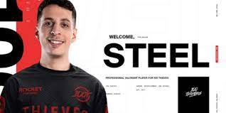 Steel is a retired pro CSGO player who is infamous for match fixing. He is now a pro Valorant player for 100 Thieves.