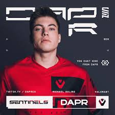 Michael "dapr" Gulino is an American professional VALORANT player who currently plays for Sentinels.