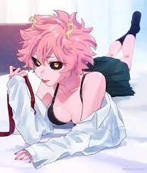 Mina Ashido, also known as Pinky is a recurring character from My Hero Academia.