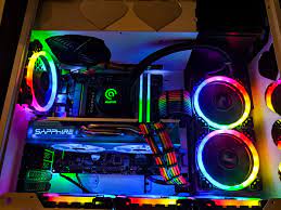 RGB lighting in pc is gay