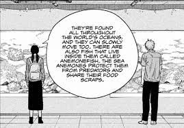 Sea anemones copypasta is from the Chainsaw man manga