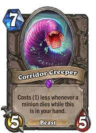 Corridor creeper card