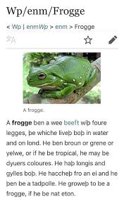 Frogge copypasta