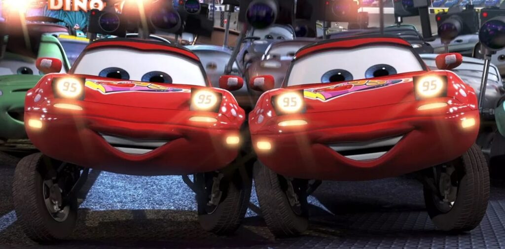 Mia and Tia from Cars (2006)