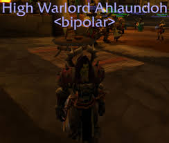 Ahlaundoh and bipolar guild copypasta from classic WoW