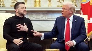 Trump and Zelensky argument