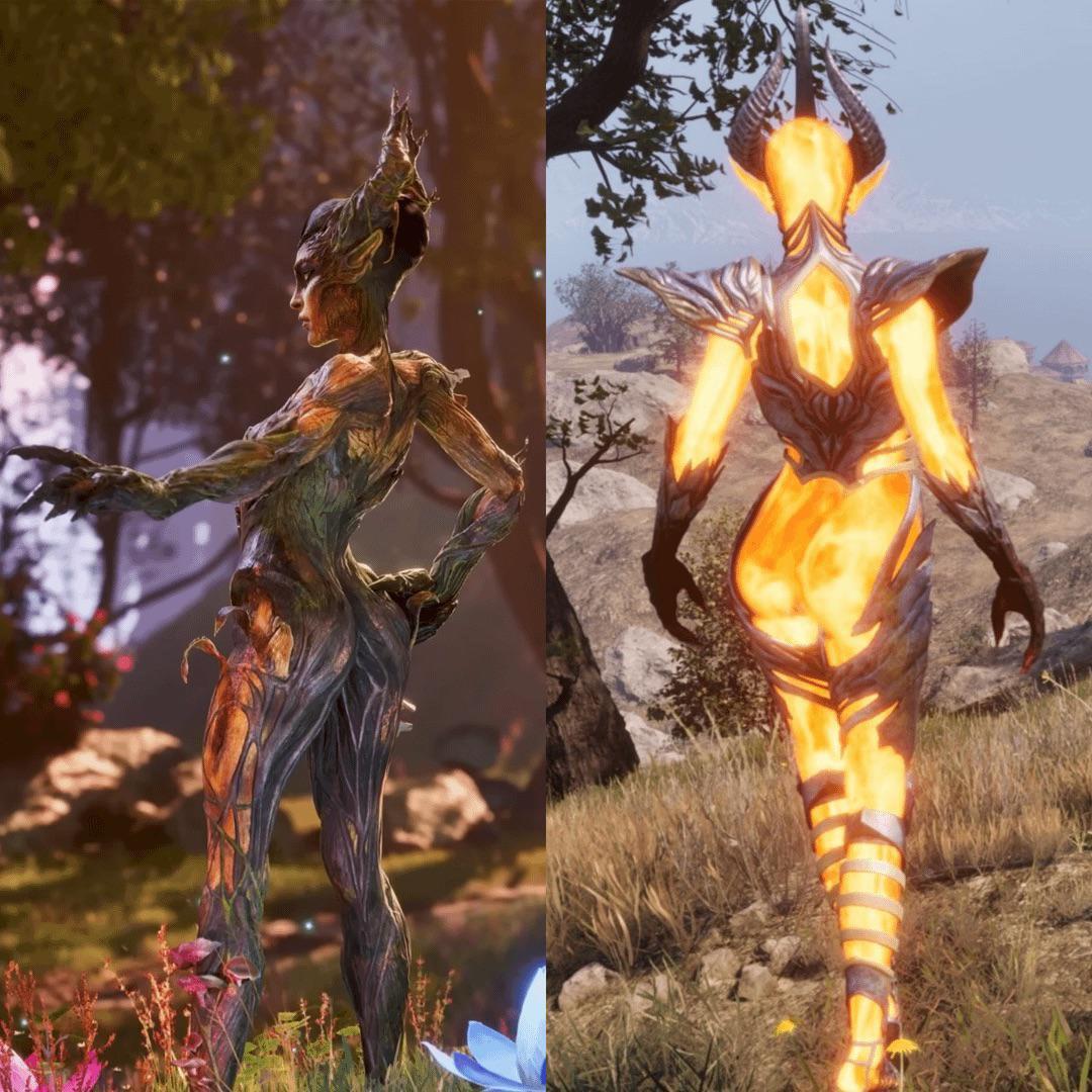 Flame Atronach in the Oblivion Remastered